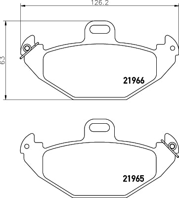 NF PARTS Jarrupala, levyjarru NF0019351